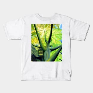 Papaya Tree Kids T-Shirt
